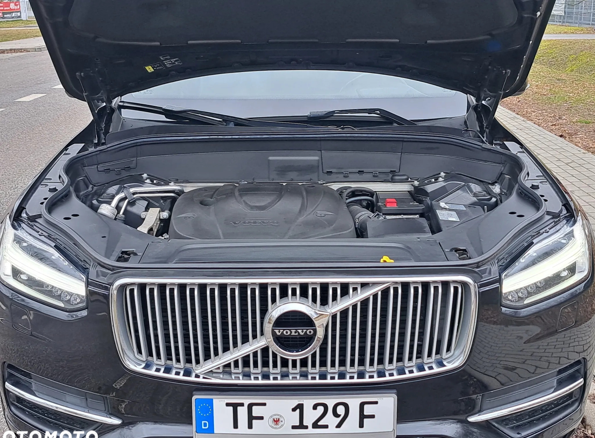 Volvo XC 90 cena 128000 przebieg: 210000, rok produkcji 2016 z Leszno małe 781